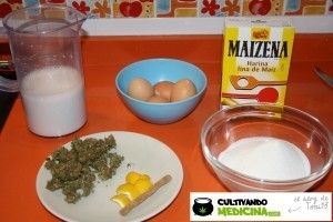 Receta crema de marihuana 1 - Ingredientes