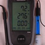 Hydromaster, medidor digital PH, EC y temperatura para cultivos de marihuana