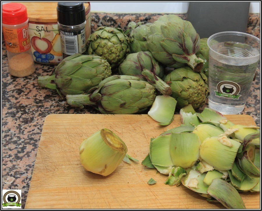  Cocina cannábica: Cómo hacer Alcachofas a lo rastafari 2