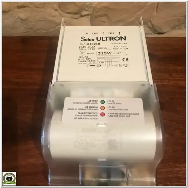 balastro híbrido electrónico electromagnético DIGIMAG ULTRON LEC Solux 315W-1 cultivo marihuana