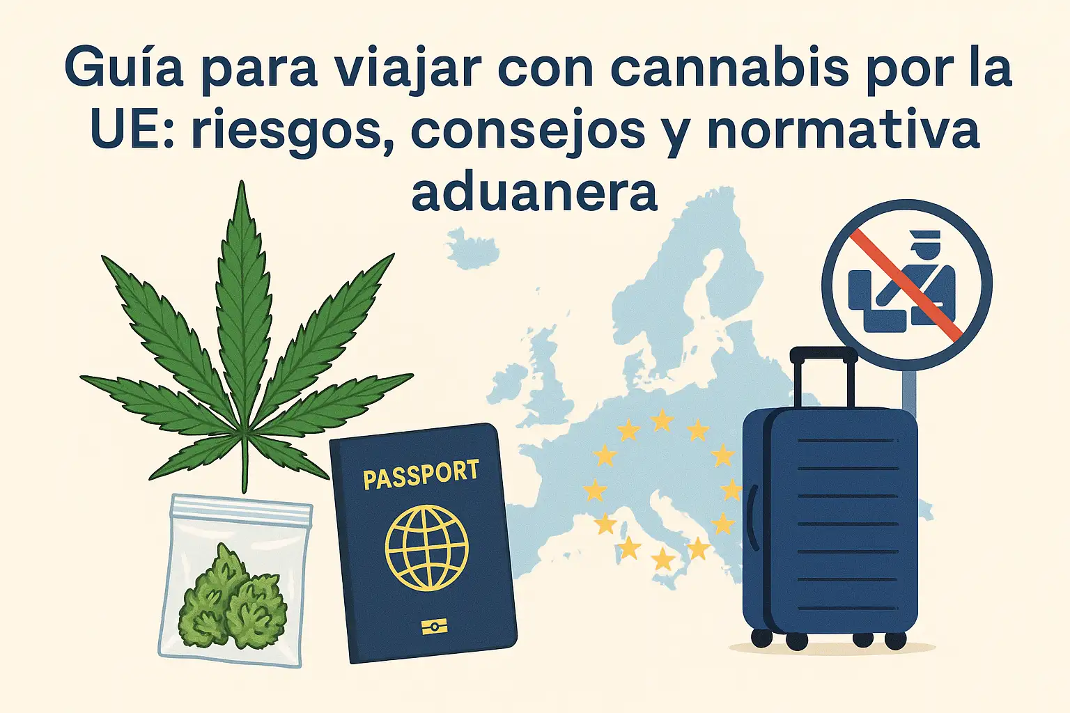 Guía para viajar con cannabis por Europa