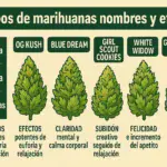 Tipos de marihuanas nombres y efectos