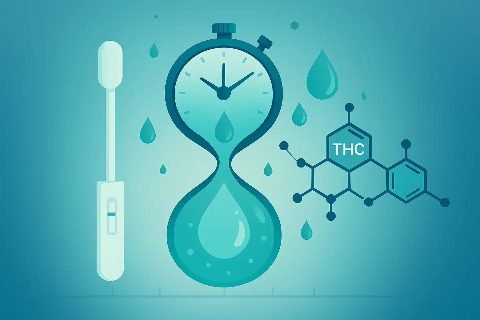 Cuanto dura el thc en la saliva